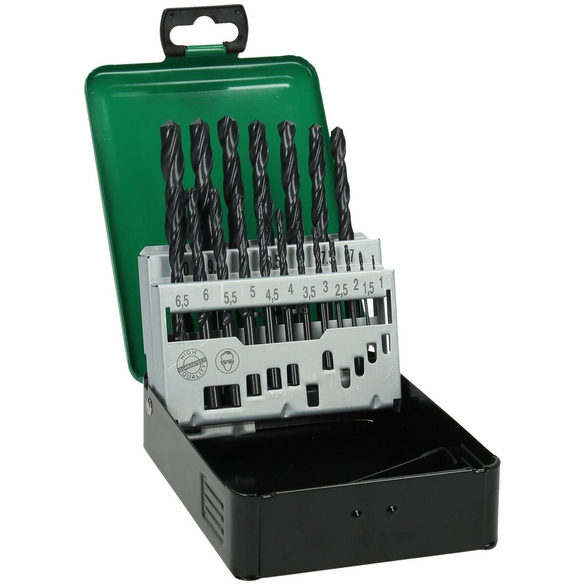 DIN338 (Set brocas 19 pc 1-10x0,5mm)