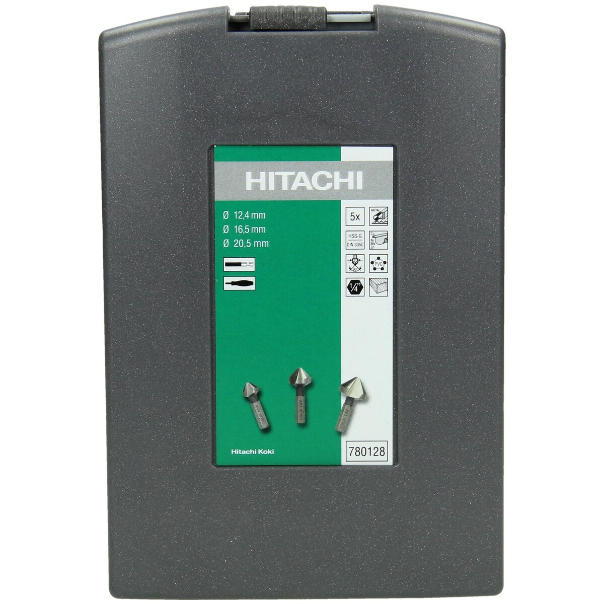 Juego de avellanadores para madera (5 piezas)