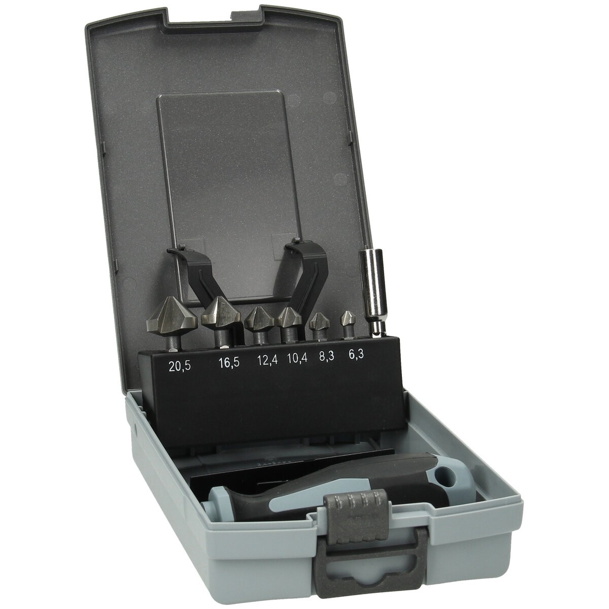 Juego de avellanadores para madera (8 piezas)