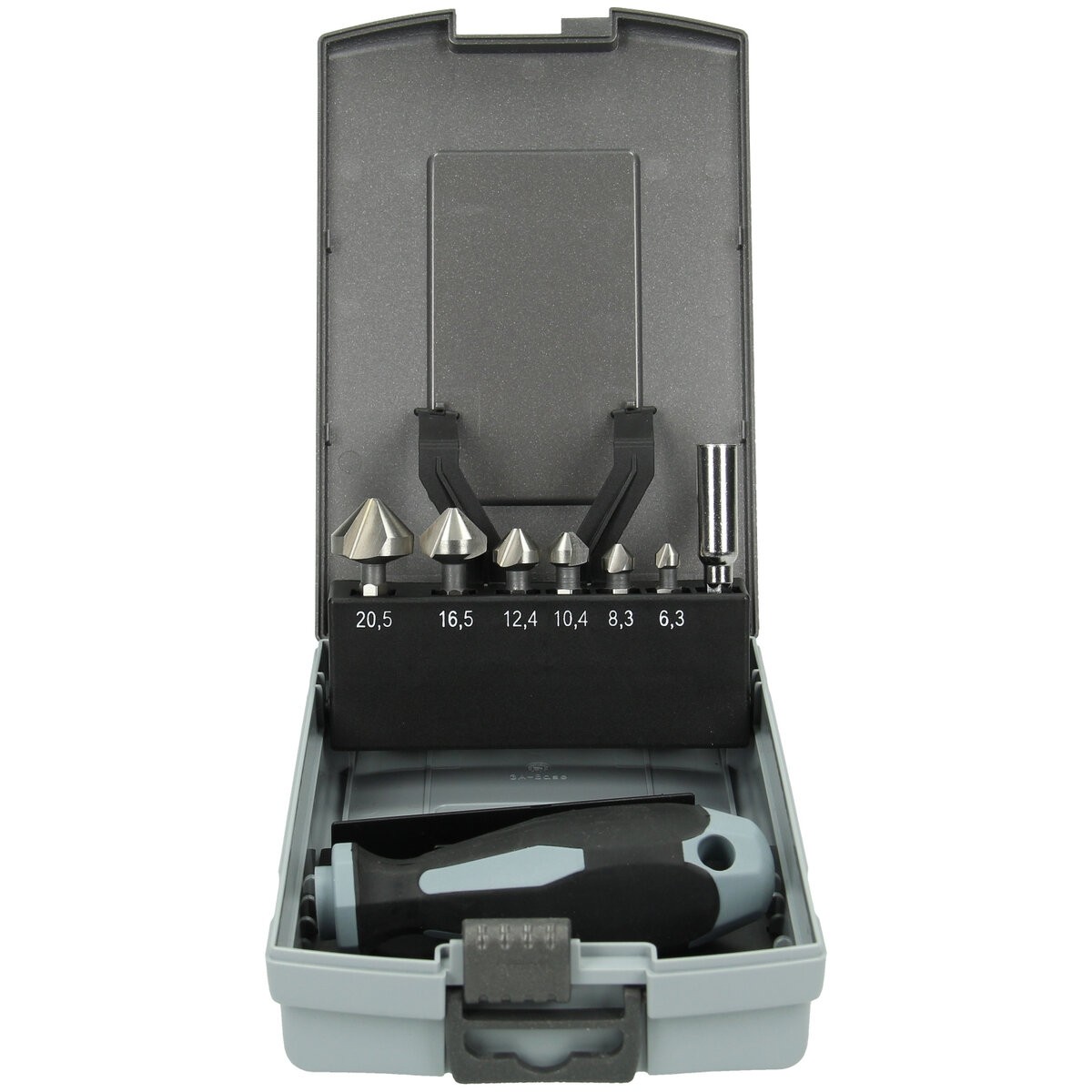 Juego de avellanadores para madera (8 piezas)