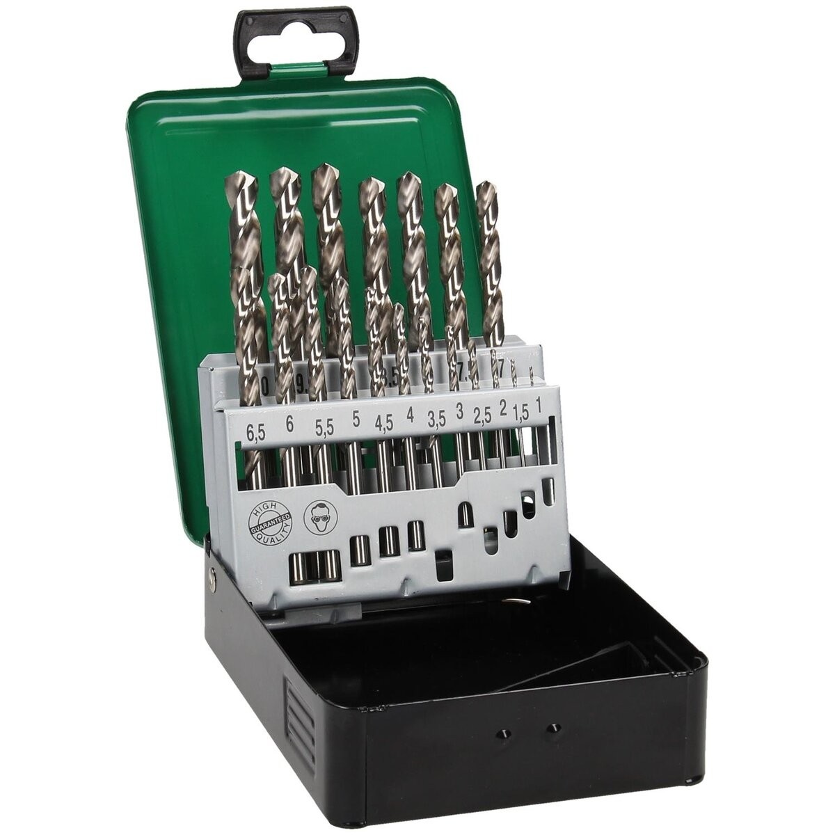 DIN338 (Set. 19 pcs. 1 - 10 mm x 0,5mm)