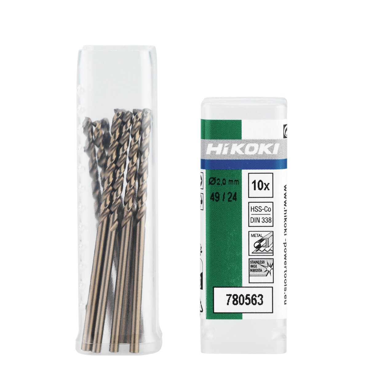 DIN338 (Broca metal 1,5x40x18 10pcs)