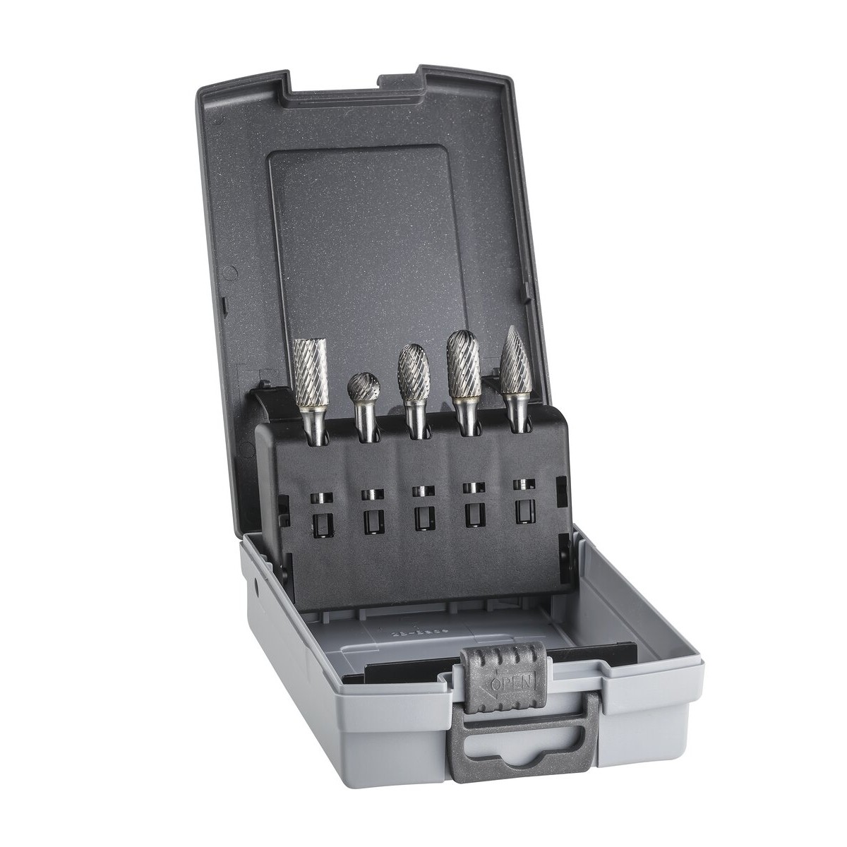 Juego de fresas carburo de 6 mm 5 piezas