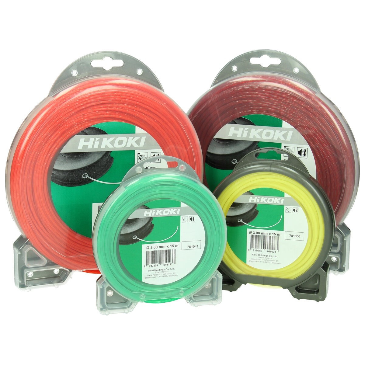 Hilo para desbronzadora helicoidal 2,4 mm naranja L=88m (370 gr)