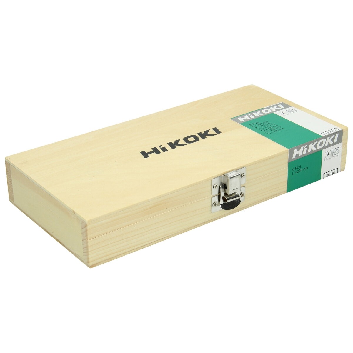 Cartucho de brocas de pala para madera 8 piezas (10/12/14/16/18/20/22/24 x 230 mm)