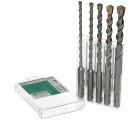 Juego de brocas para martillo SDS-Plus (5 piezas) 5/6/8/10/12 x 160 mm