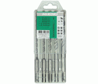 Juego de brocas para martillo SDS-Plus (5 piezas) 5/6/8/10/12 x 160 mm