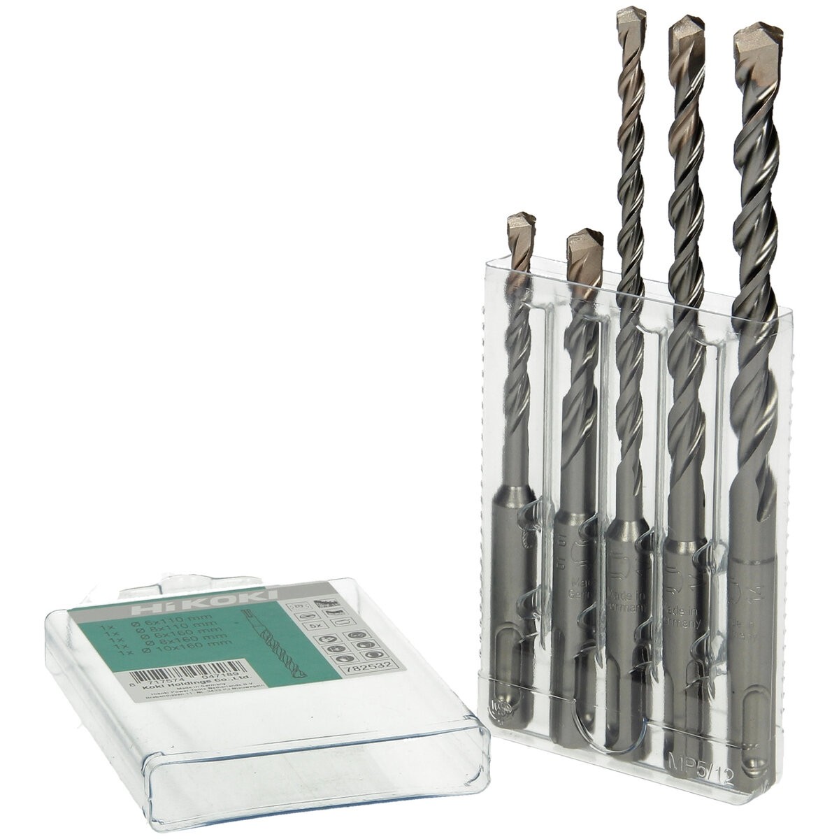 Juego de brocas para martillo SDS-Plus (5 piezas) 6/8 x 110 mm 6/8/10 x 160 mm