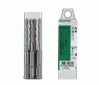 10 brocas para martillo SDS-Plus 2 cortadores 5 x 50/110 mm