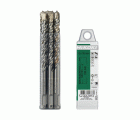 10 brocas para martillo SDS-Plus 2 cortadores 8 x 100/160 mm