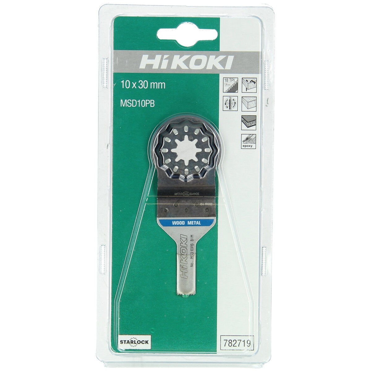 Hoja multiherramienta madera+metal BIM STARLOCK MSD10PB