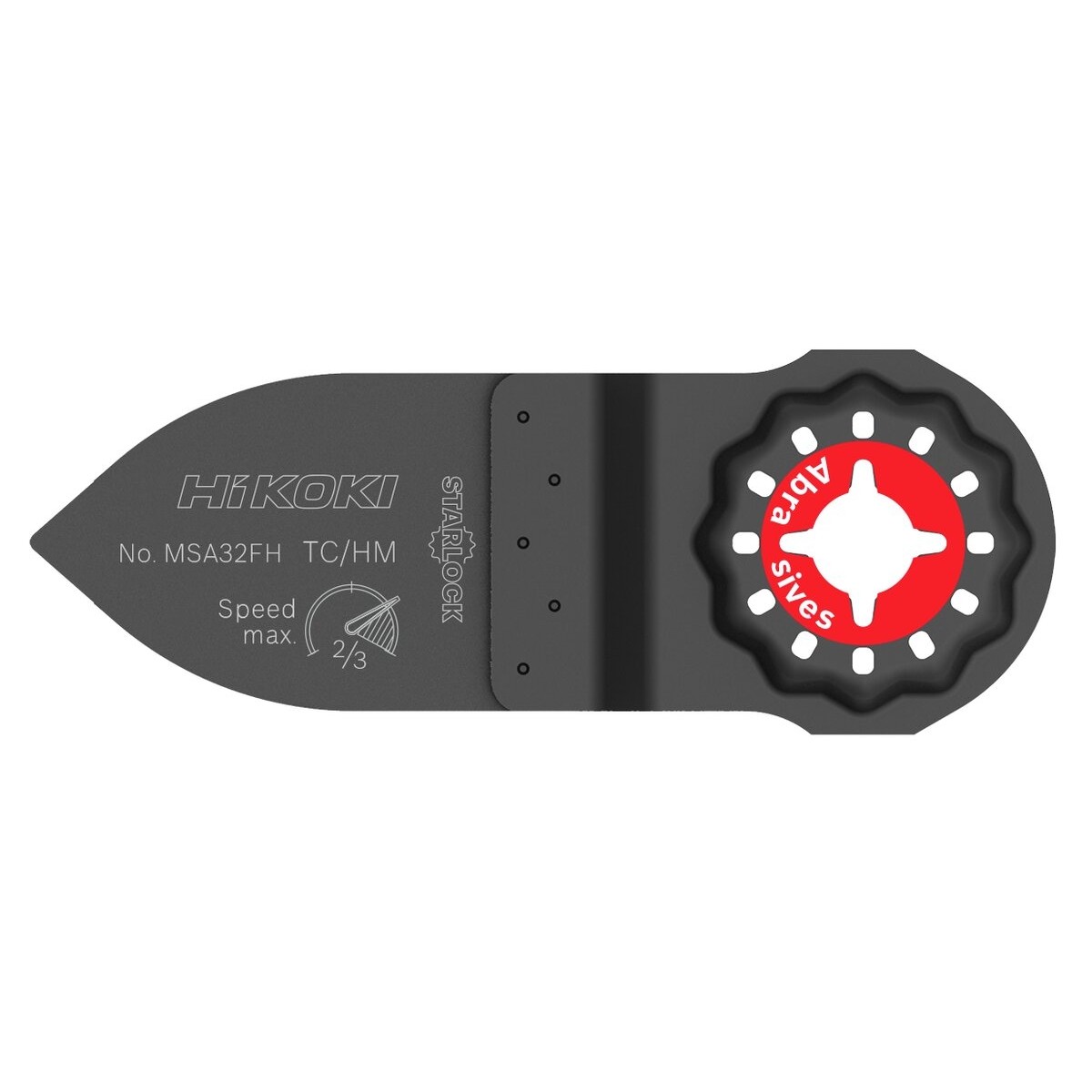 Hoja multiherramienta abrasiva TC STARLOCK MSA32FH
