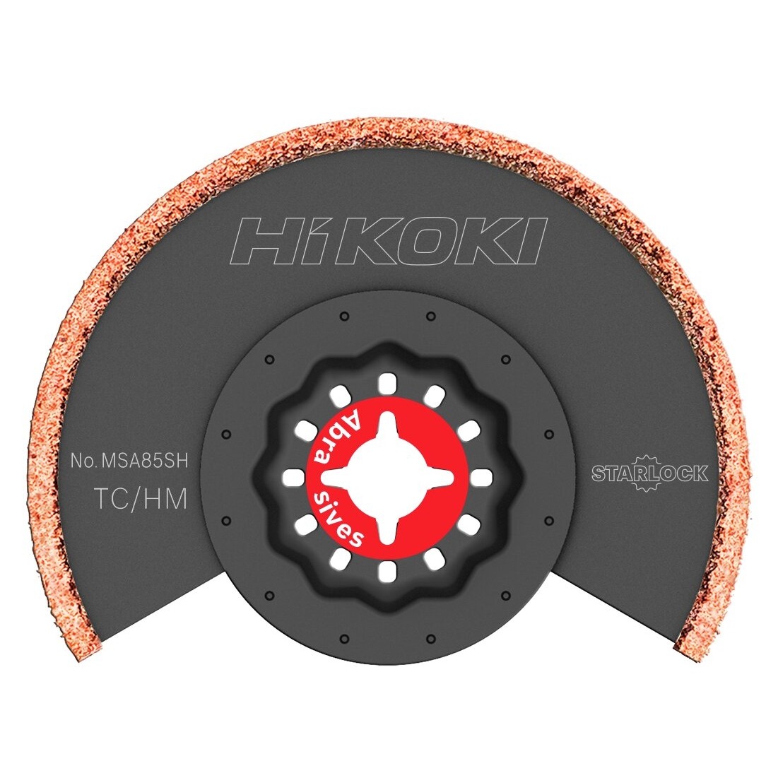 Hoja multiherramienta abrasiva TC STARLOCK MSA85SH