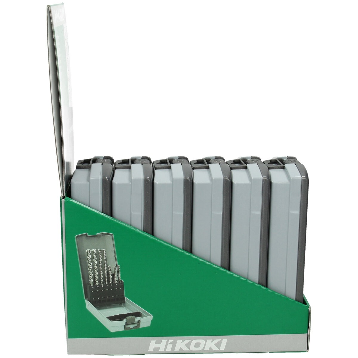 Juego de brocas para martillo SDS-Plus con cabeza completa carburo (FCH) 4 cortadores (7 piezas) 5/6/8 x 115 mm 6/8/10/12 x 165 mm