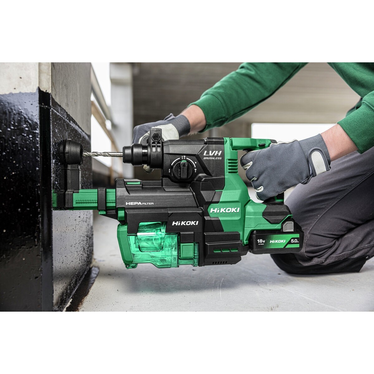 Martillo perforador de batería SDS-plus DH1826DAWPZ