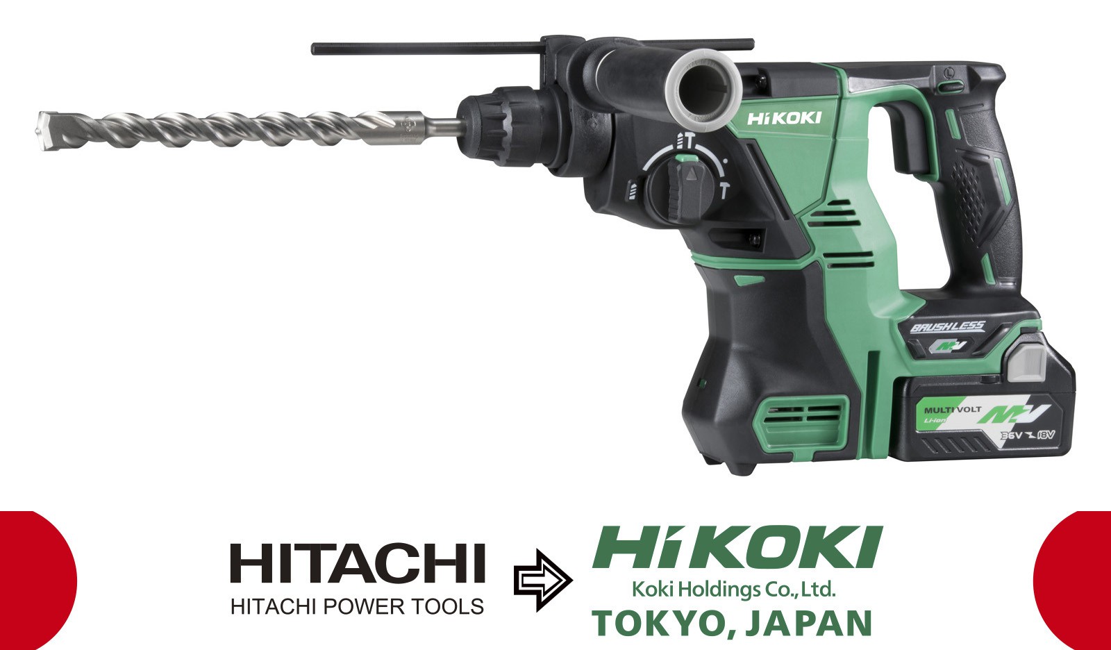 DH36DPA Martillo combinado a batería de litio