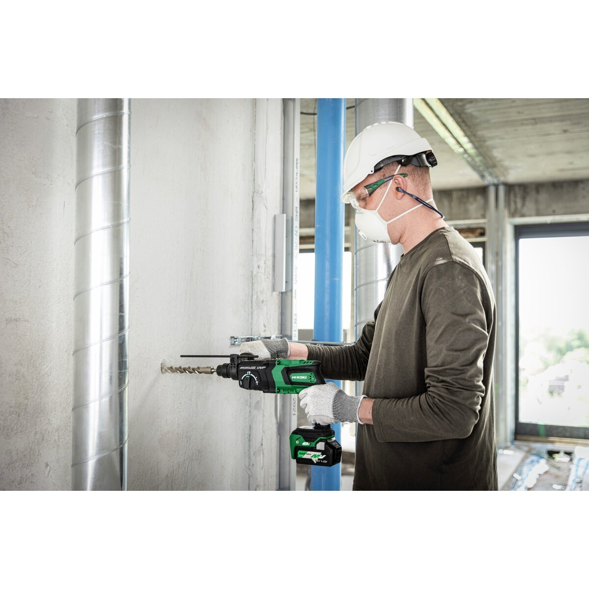 Martillo perforador de batería SDS-plus DH36DPEW2Z