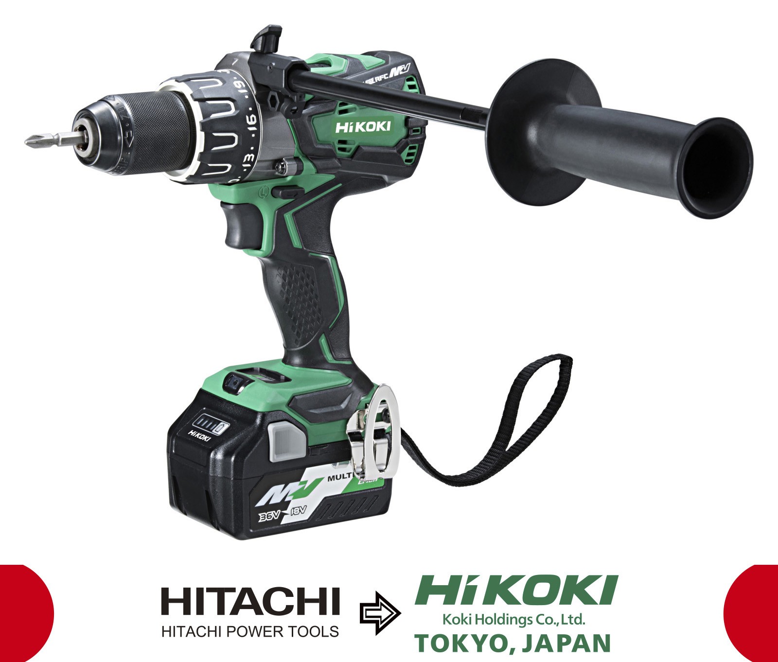 DS36DA Taladro atornillador a batería