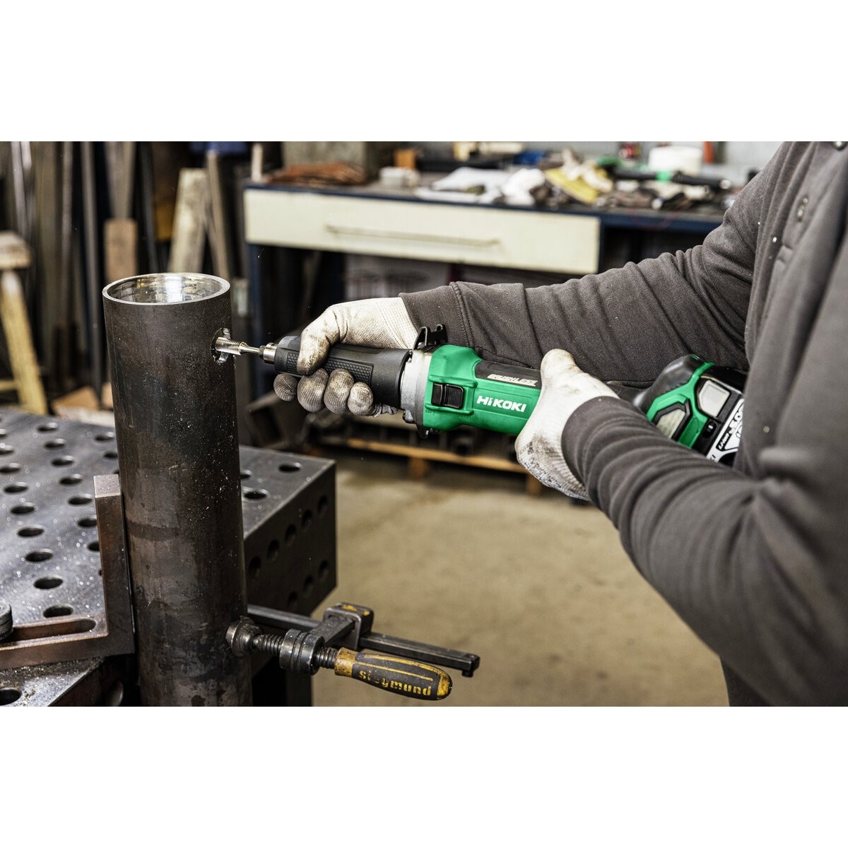 Amoladora recta de batería GP18DAW5Z