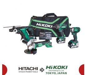 KC18DG4L Kit Combo Brushless 18V - 5.0Ah (DH18DBLW4 + DV18DBSLW3 + G18DBLW7 + WH18DBDL2W4)