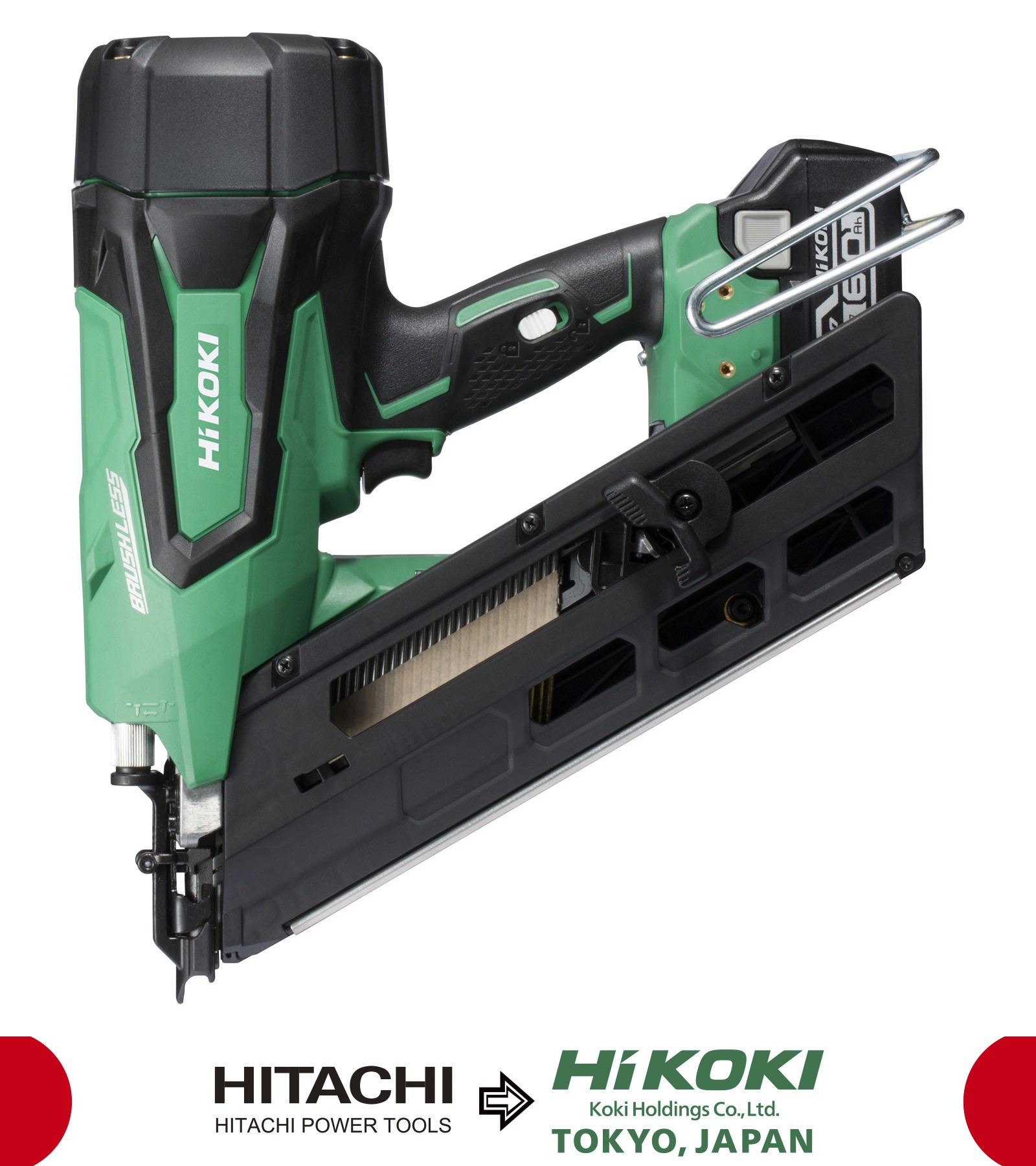 NR1890DBCL Clavadora a batería 18V