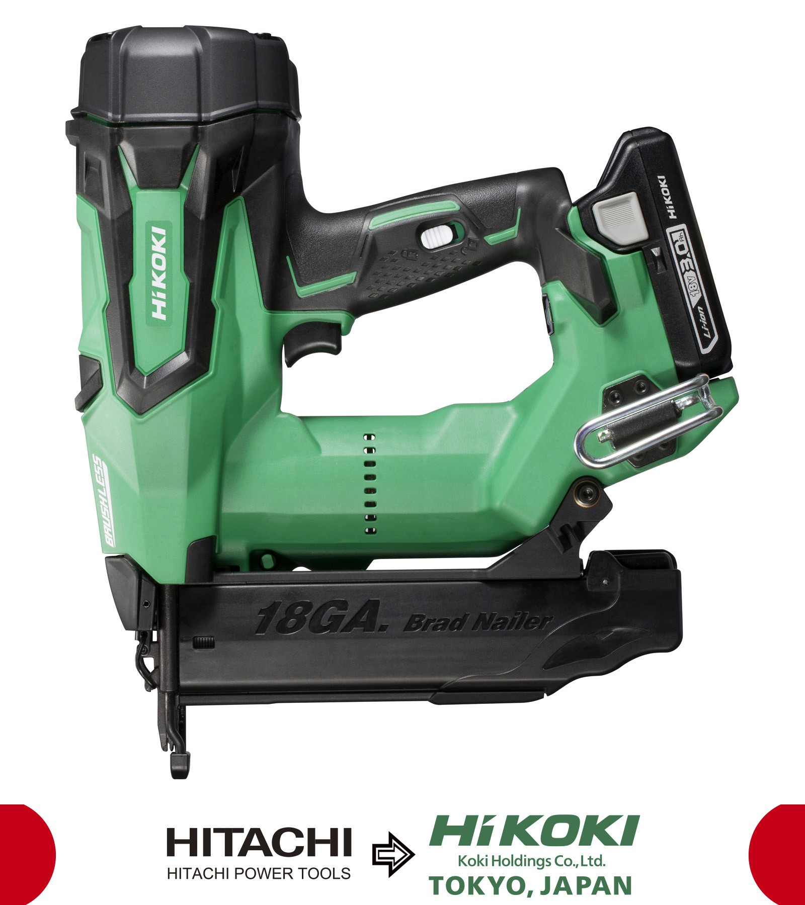 NT1850DBSL Clavadora de acabado a batería de litio