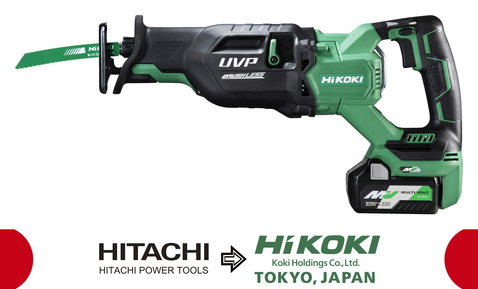 CR36DA Sierra de sable a batería de litio