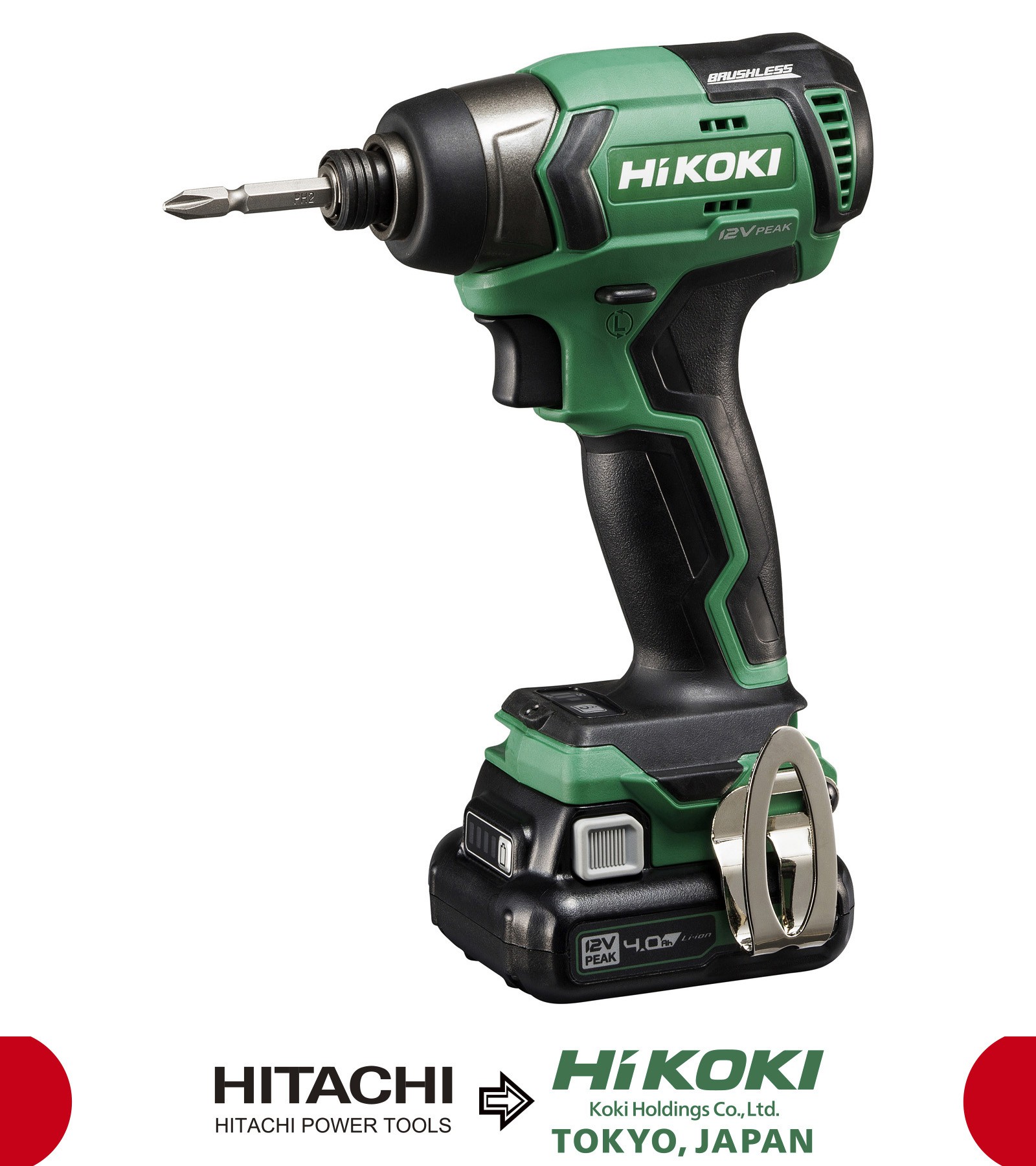 WH12DD Atornillador de impacto a batería de litio