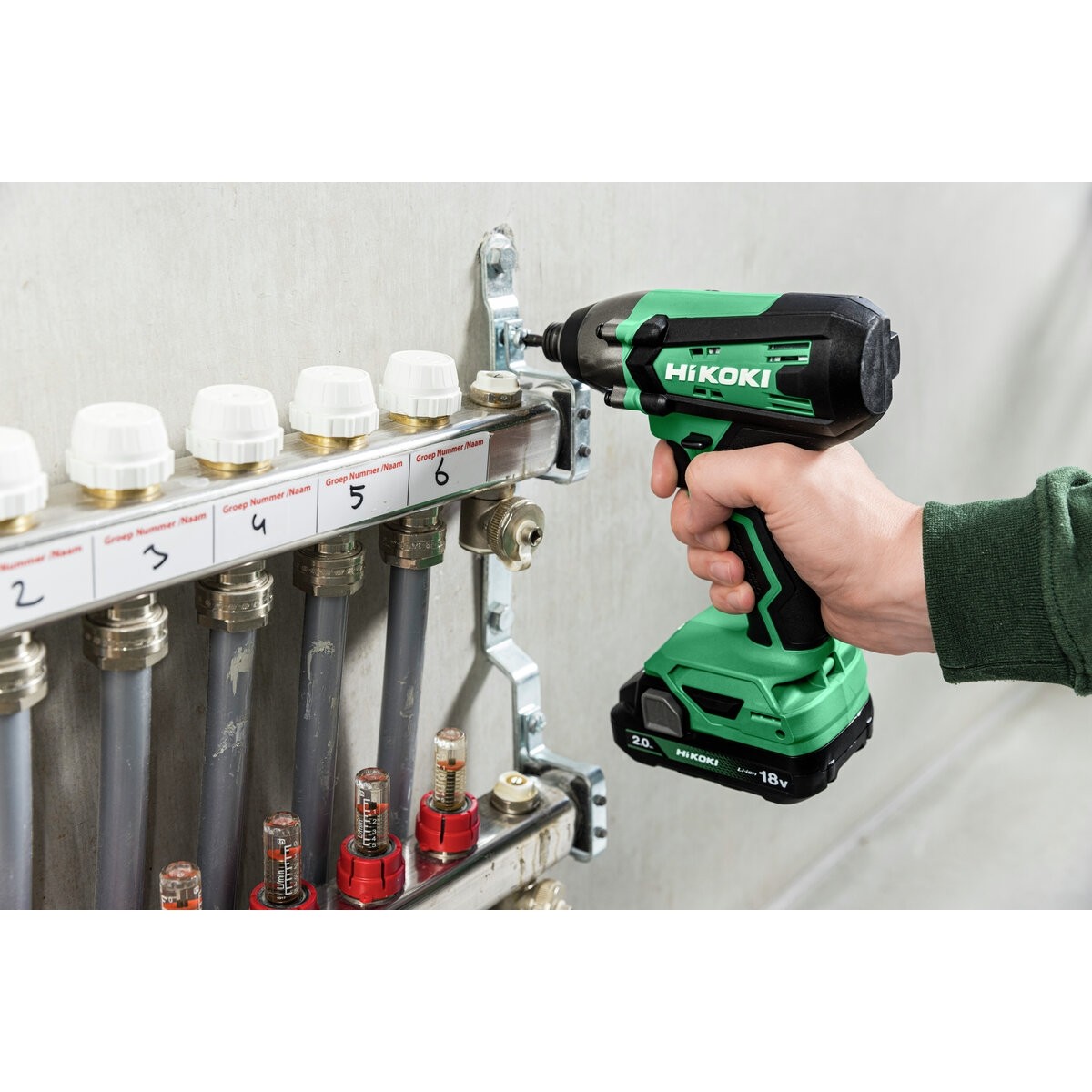 Atornillador de impacto de batería WH18DFW2Z