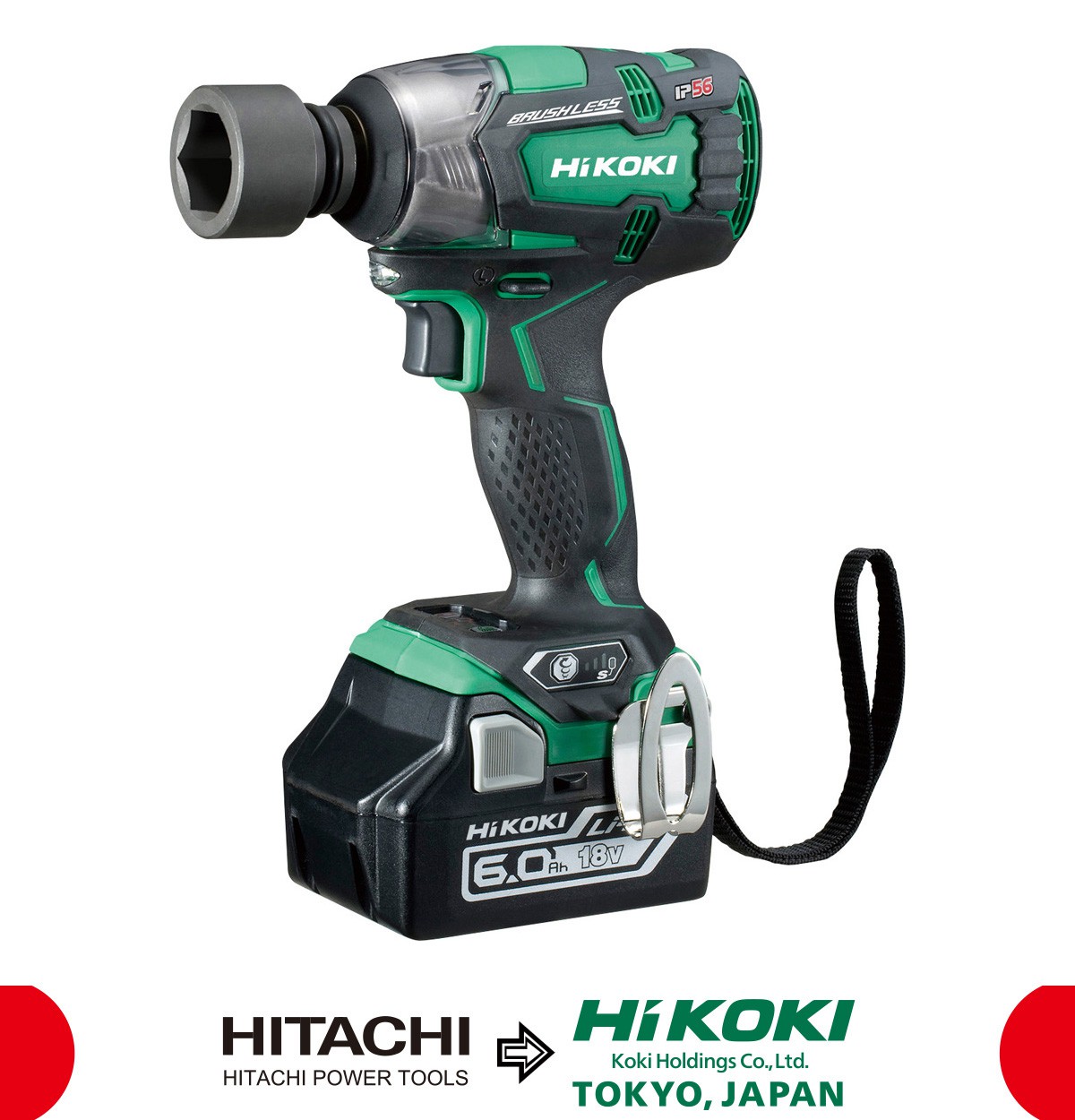 WR18DBDL2 Atornillador de impacto a batería de litio