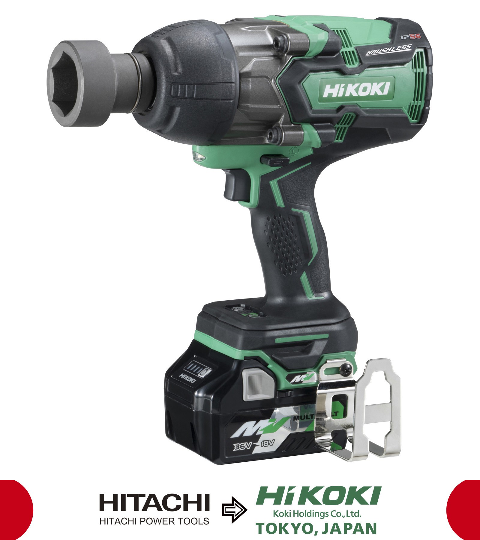 WR36DA Atornillador de impacto a batería de litio