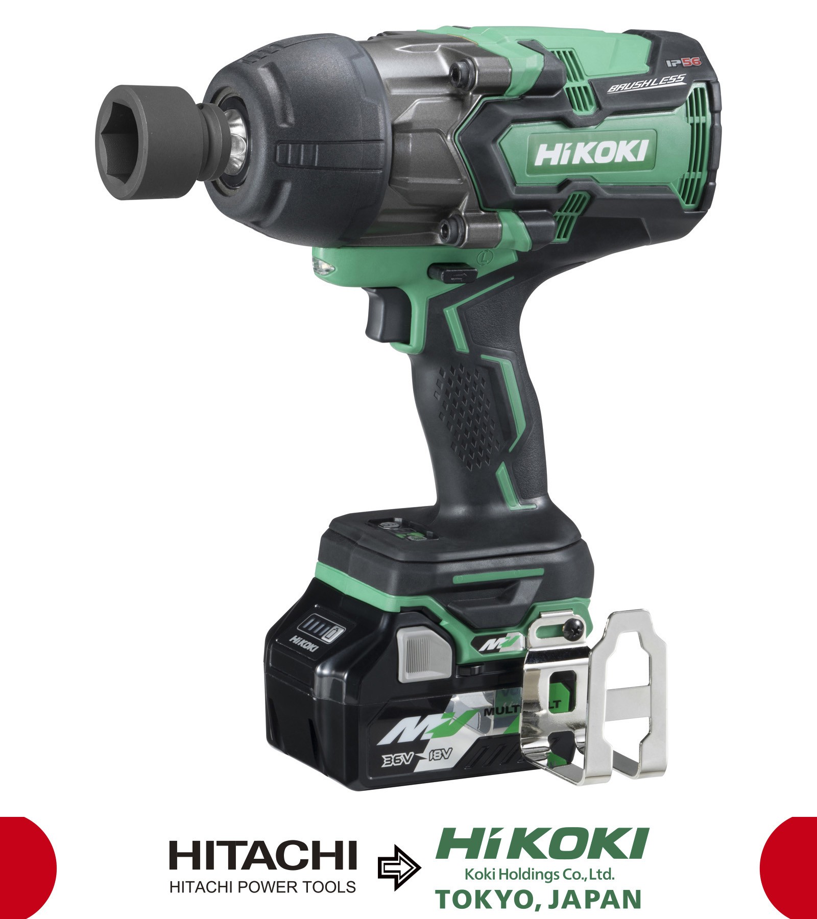 WR36DB Atornillador de impacto a batería de litio