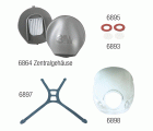 3M™ Junta para adaptador central de media máscara reutilizable, para máscara completa reutilizable 3M™ serie 6000, 6896