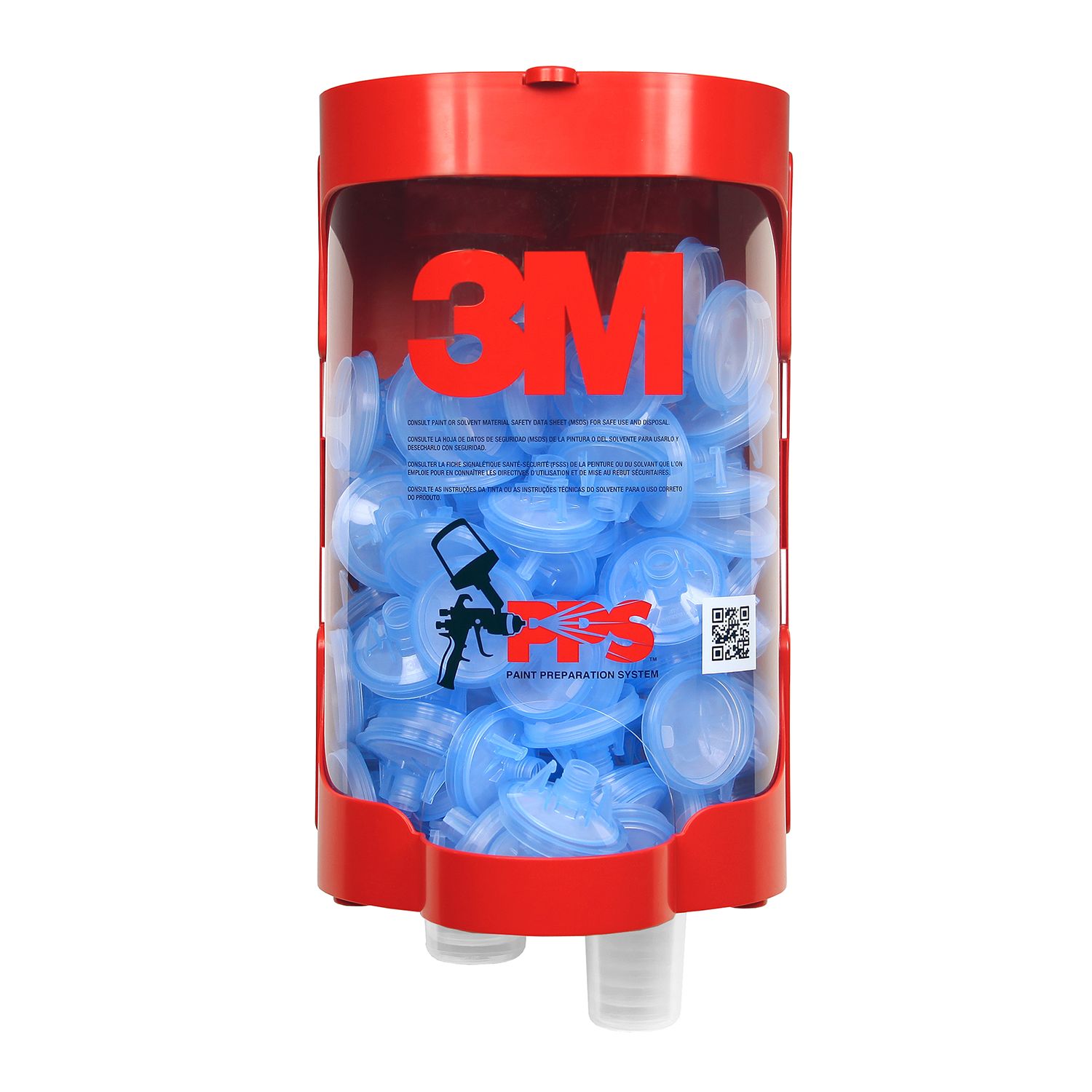 3M™ PPS™ Dispensador, de vasos desechables y tapas mini, 16298