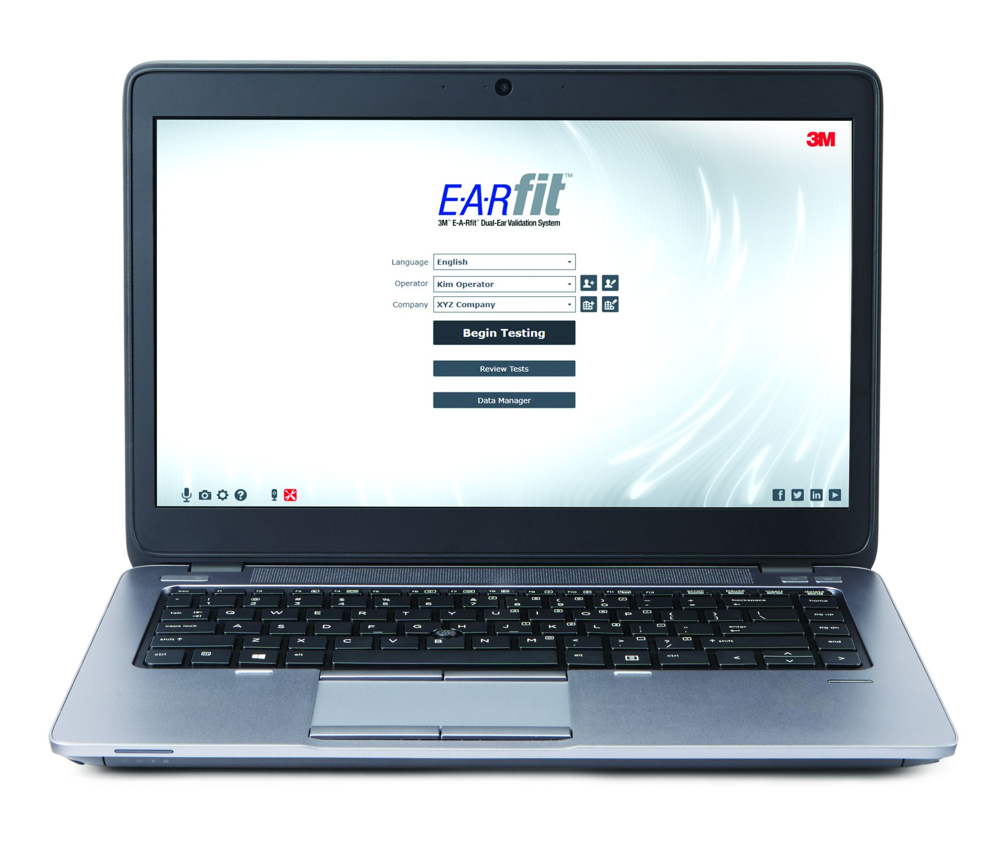 3M™ E-A-Rfit™ Sistema de validación para los dos oídos, 393-1100