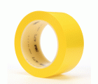 3M™ Cinta de Vinilo 471F, Amarillo, 50 mm x 33 m, 0.14 mm
