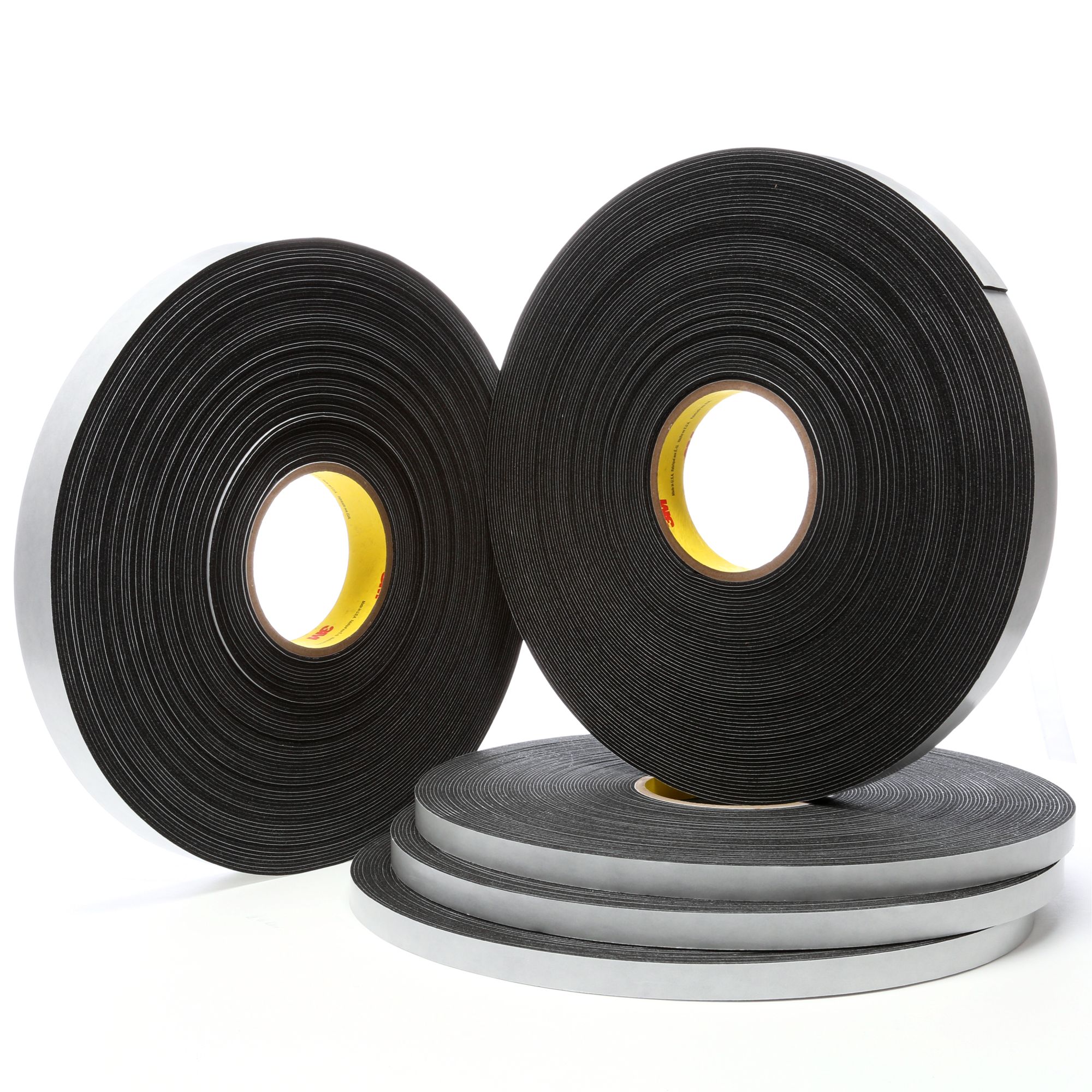 3M™ Cinta de Espuma de Vinilo 4516, Negra, 9 mm x 33 m