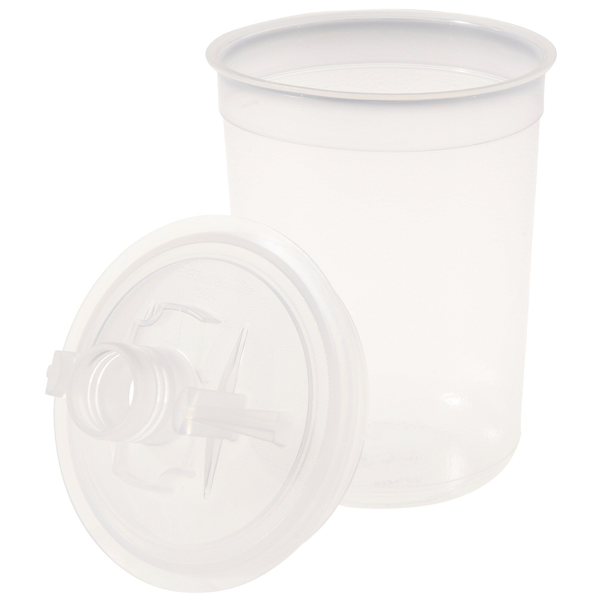 3M™ PPS™ Kits de tapas y vasos desechables, mini, 170 ml, 200 µ, 16114