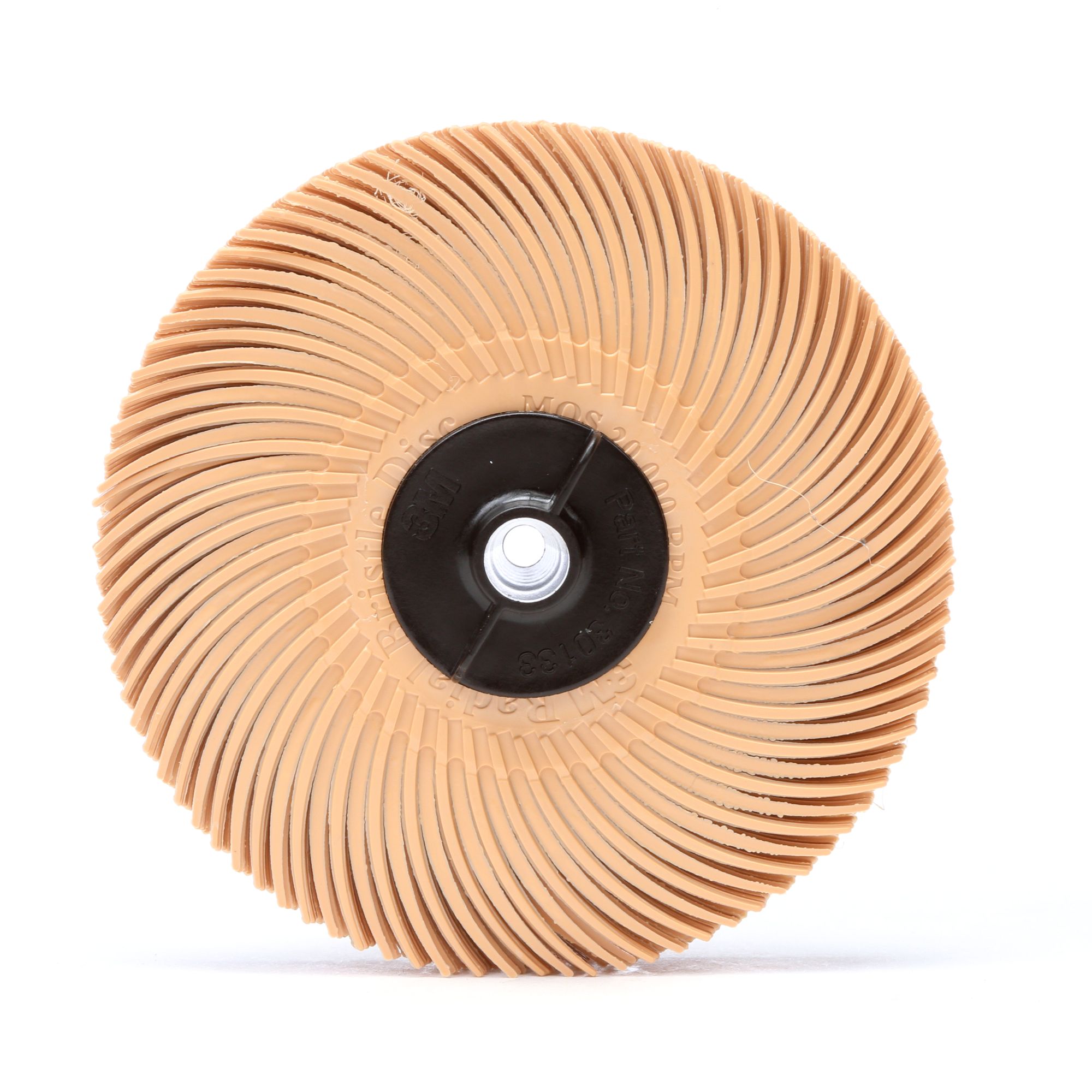 3M™ Scotch-Brite™ Disco Bristle Radial, 75 mm x 9.52 mm x 6 µm