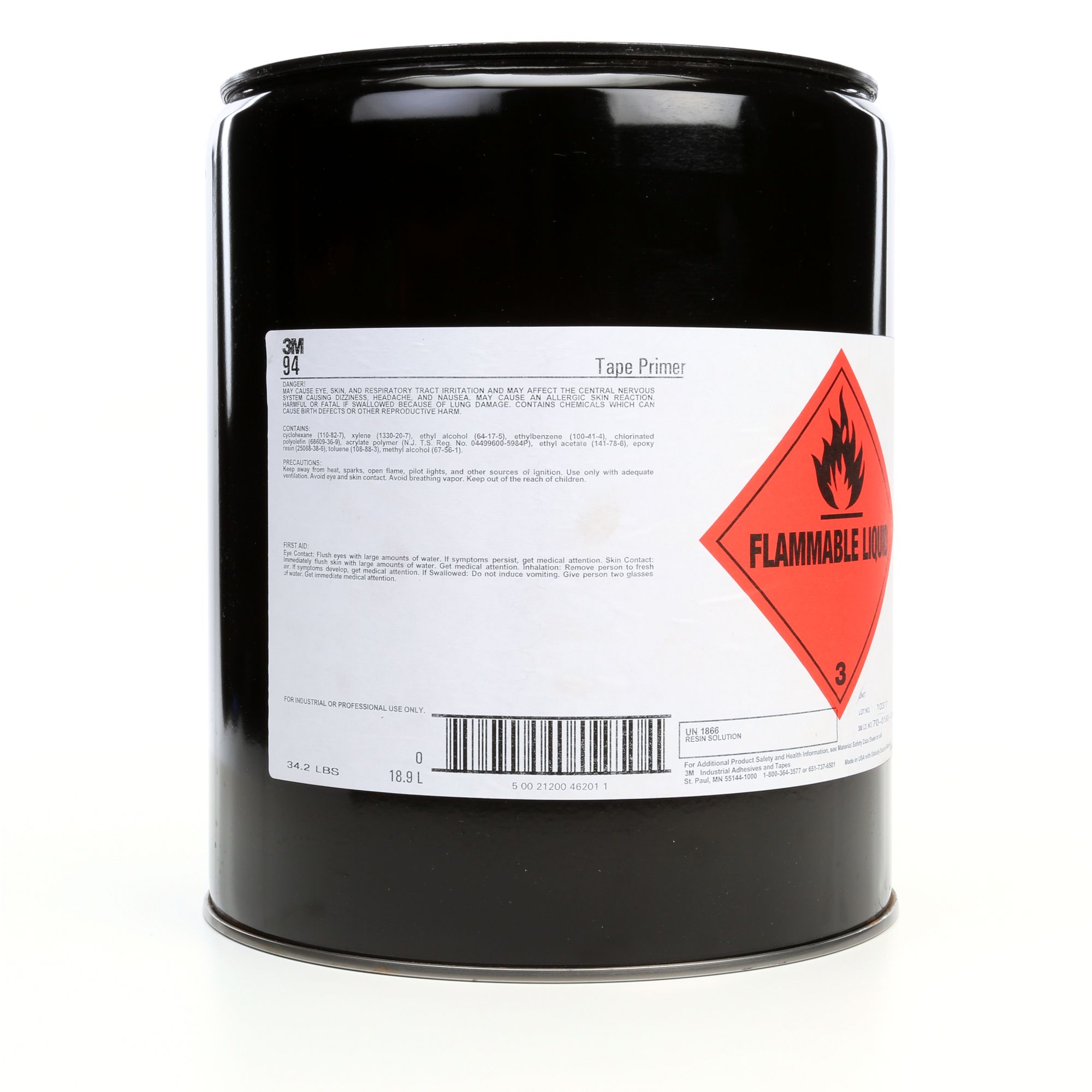 3M™ Imprimación 94, Amarillo, 18.9 l