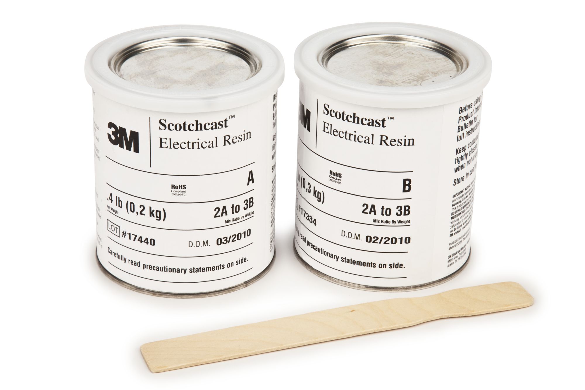 3M™ Scotchcast™ Resina Electrica nº 10 Kit 16 x 0.45 Kg