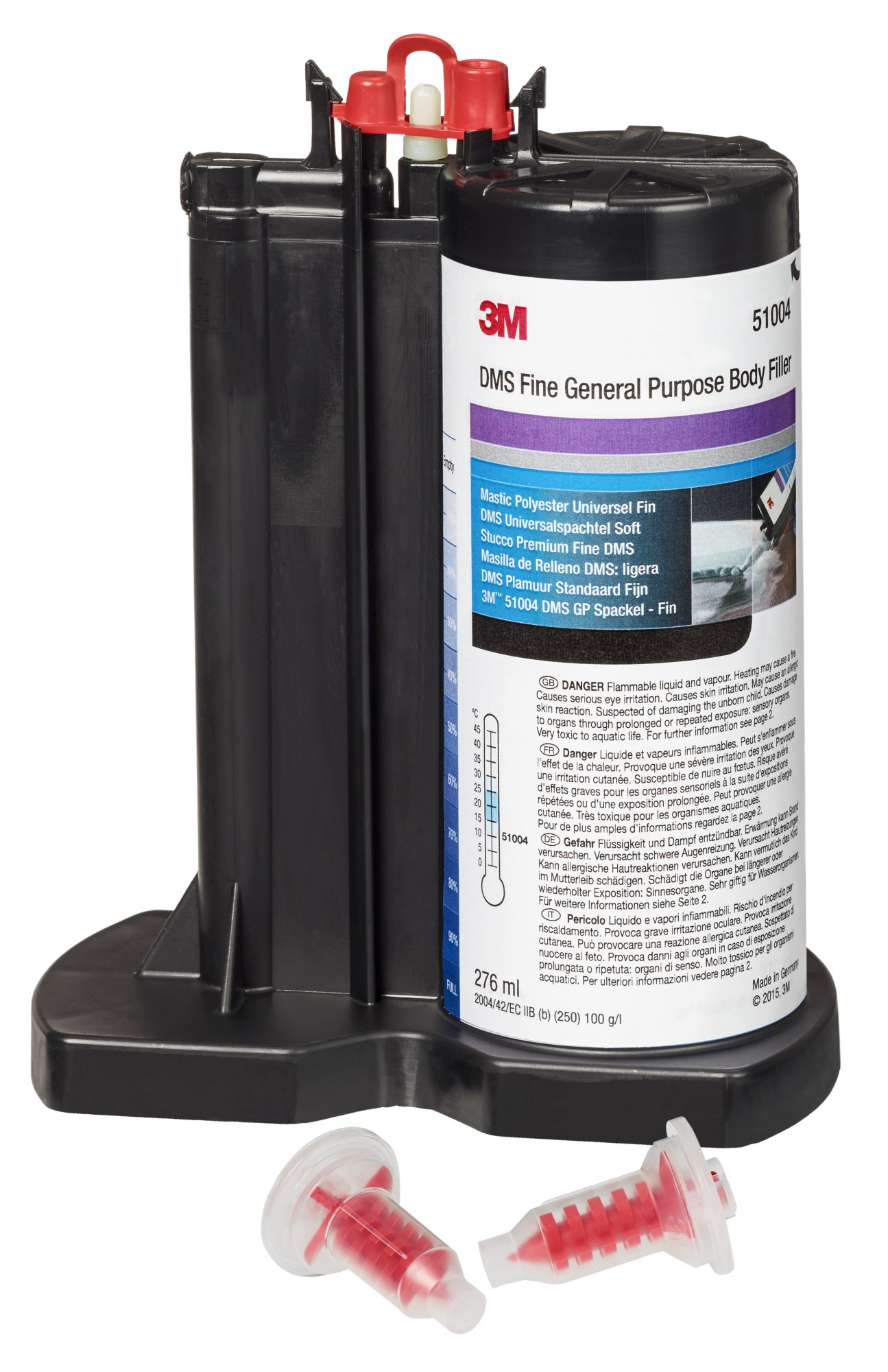 3M™ Masilla de uso general ligera para el sistema de mezclado dinámico, 276 ml, 51004