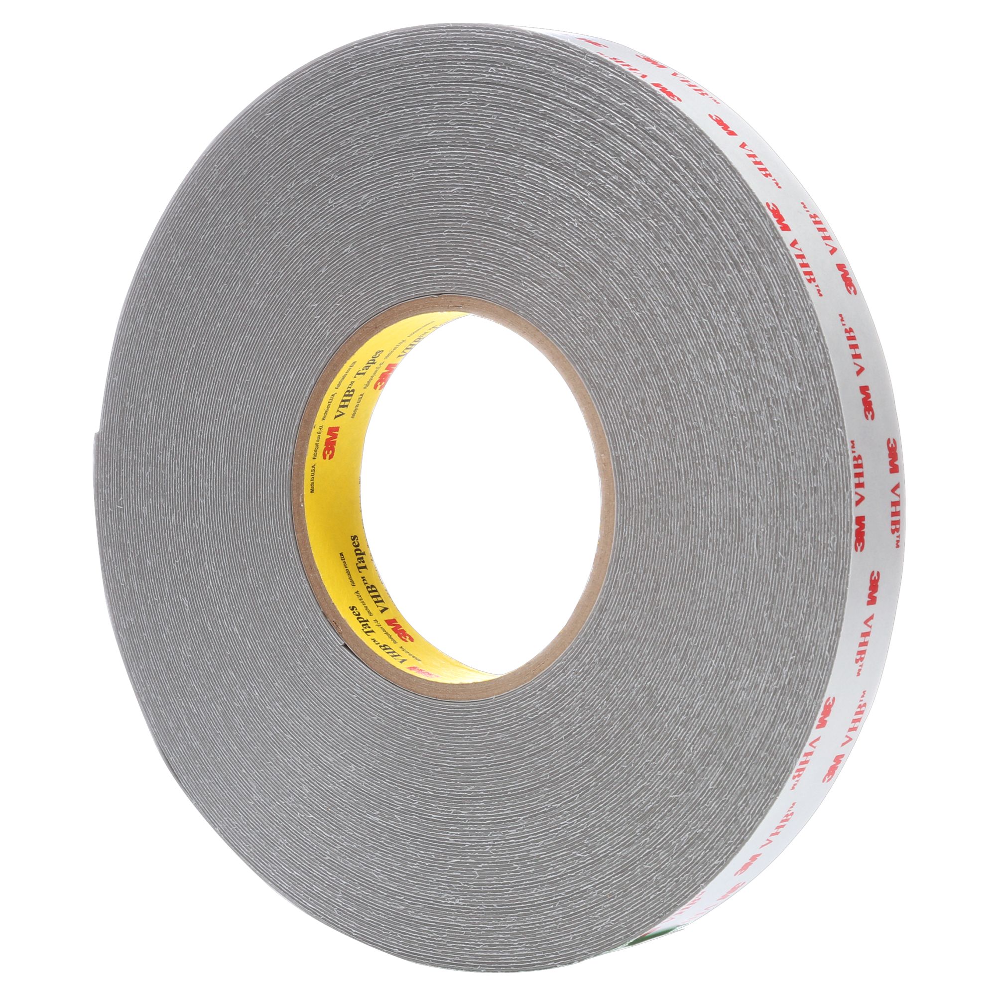 3M™ VHB™ Cinta de Espuma Acrílica RP25, Gris, 12 mm x 66 m, 0.6 mm