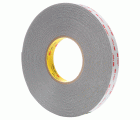 3M™ VHB™ Cinta de Espuma Acrílica RP25, Gris, 12 mm x 66 m, 0.6 mm