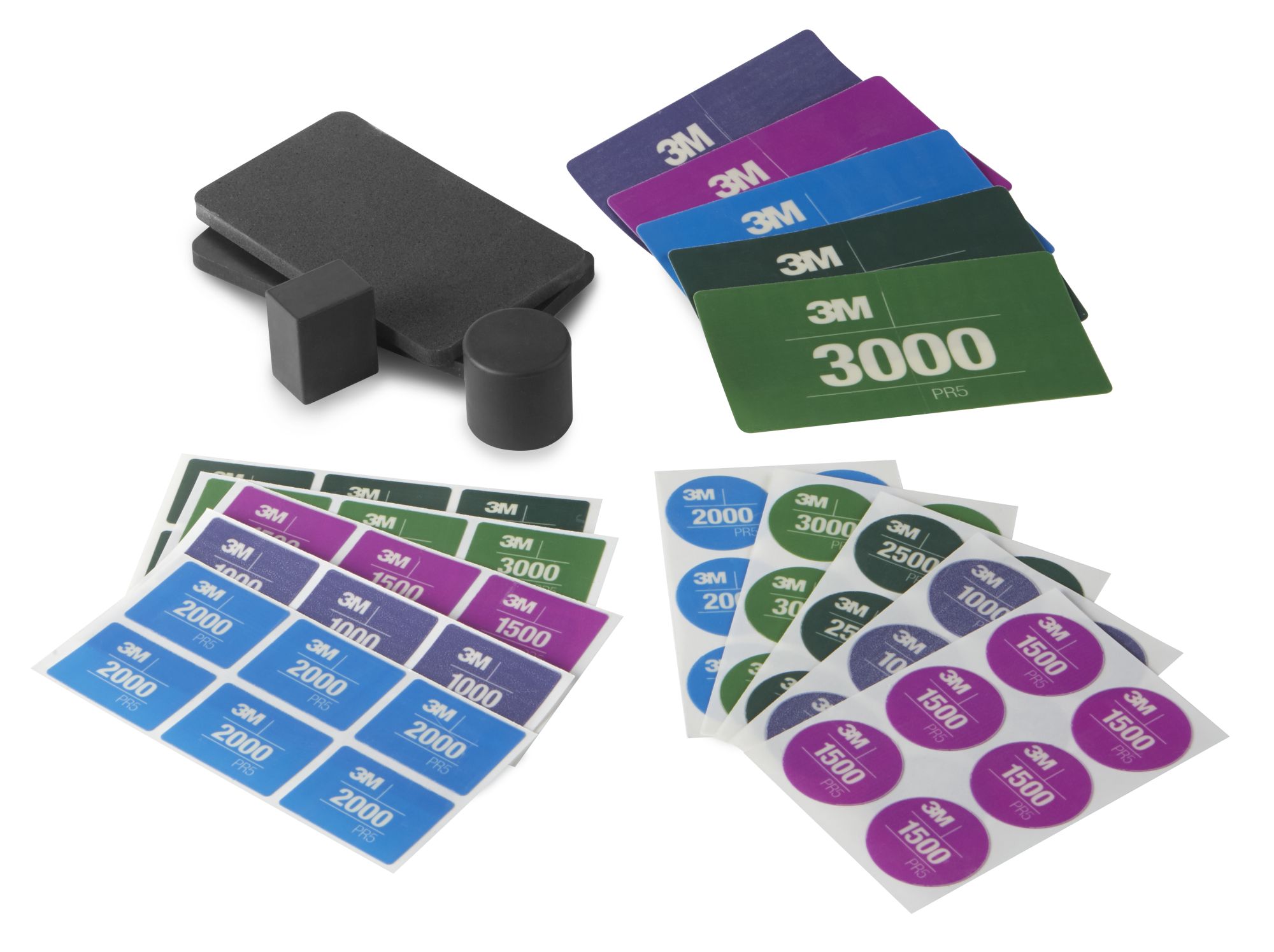 3M™ Cilindro de lijado manual para la eliminación de defectos de pintura, 30 mm x 29 mm, 33909