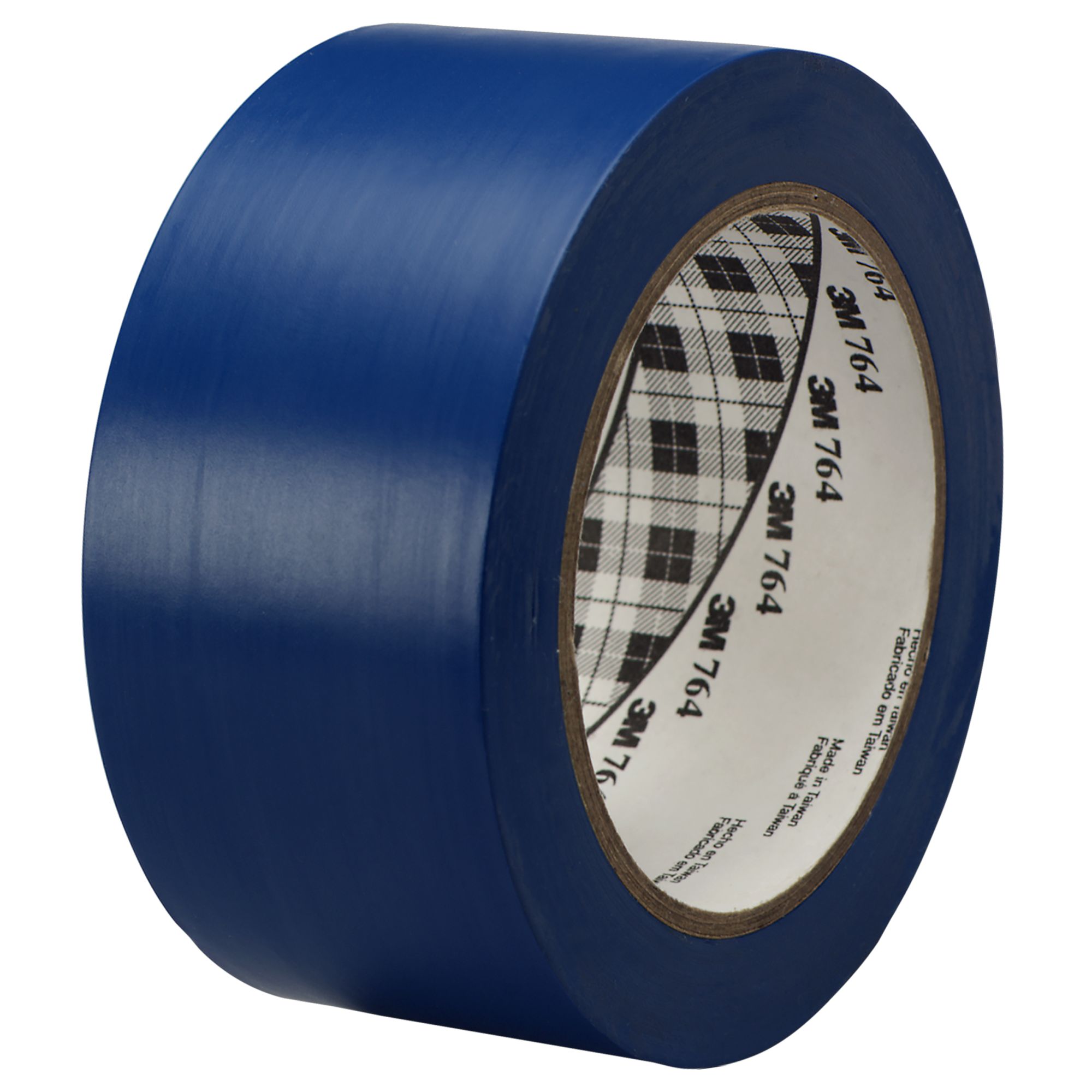 3M™ Cinta de Vinilo de Uso general 764, Azul, 50 mm x 33 m, 0.13 mm