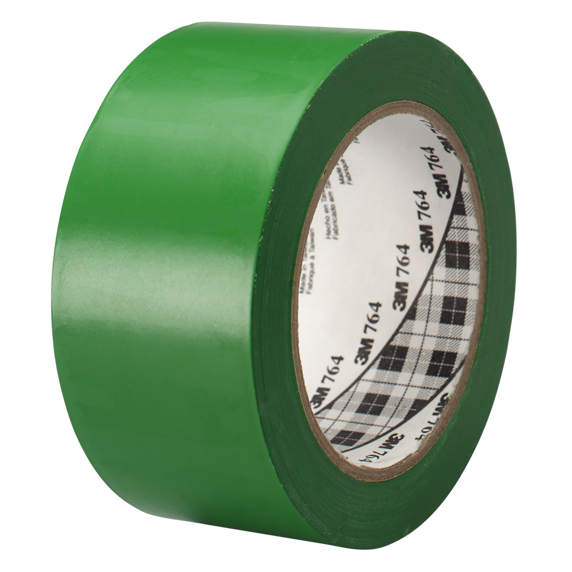 3M™ Cinta de Vinilo de Uso general 764, Verde, 50 mm x 33 m, 0.13 mm