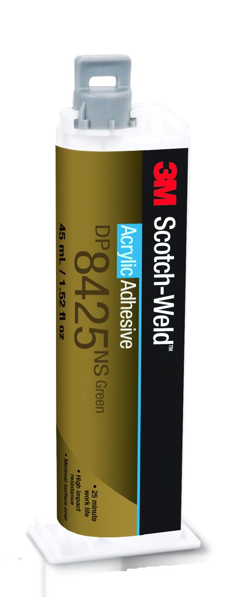 3M™ Scotch-Weld™ Adhesivo acrílico DP8425NS, Verde, 45 ml