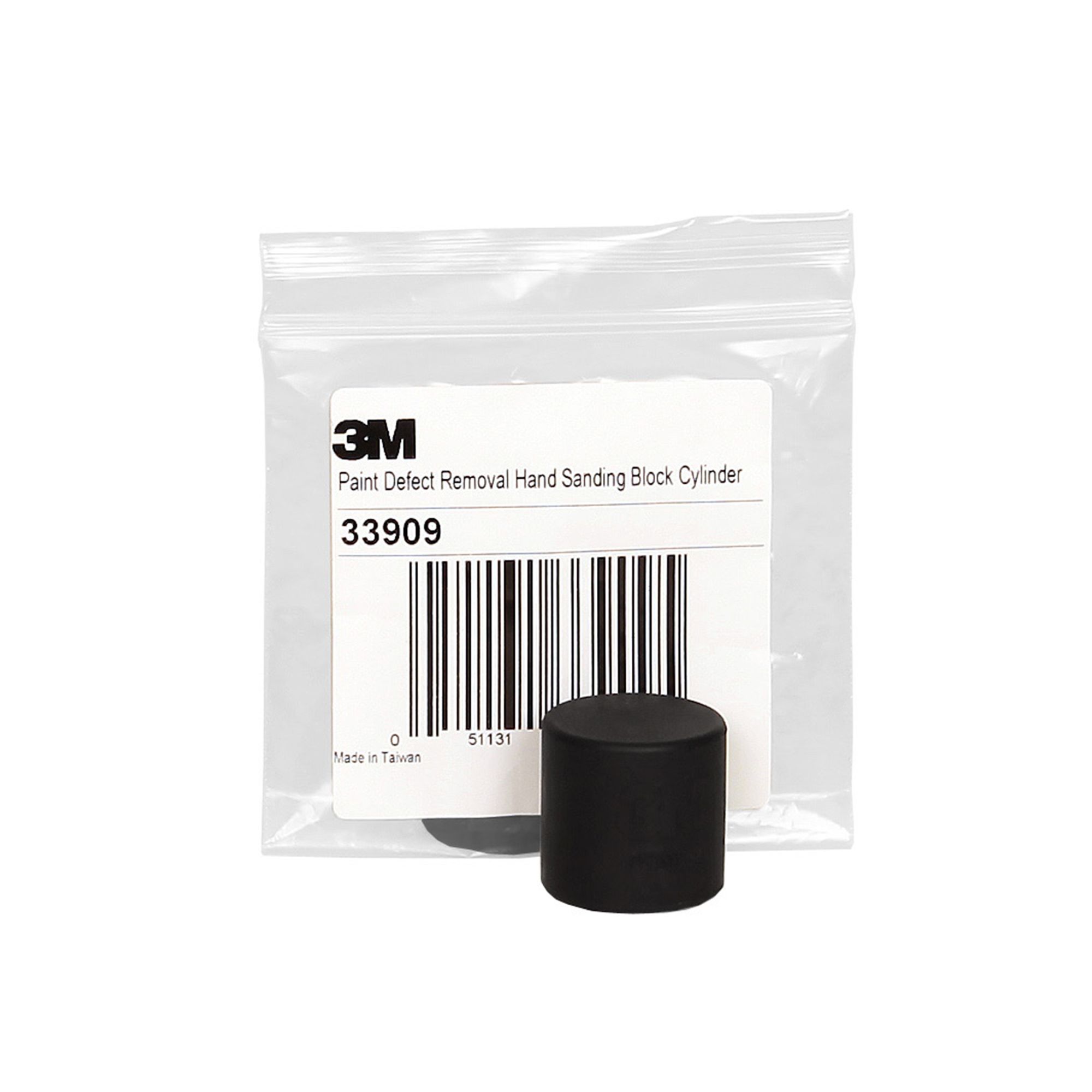 3M™ Cilindro de lijado manual para la eliminación de defectos de pintura, 30 mm x 29 mm, 33909