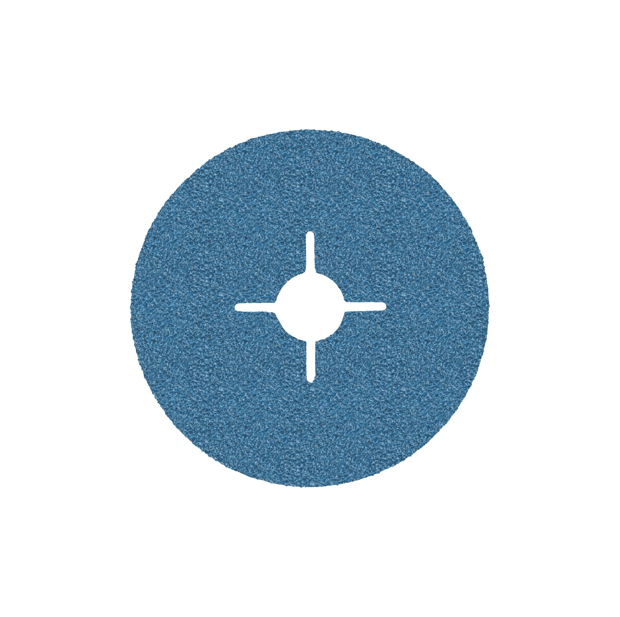 3M™ Disco de fibra 581C Azul 125mm x 22mm (4 Slots) P36